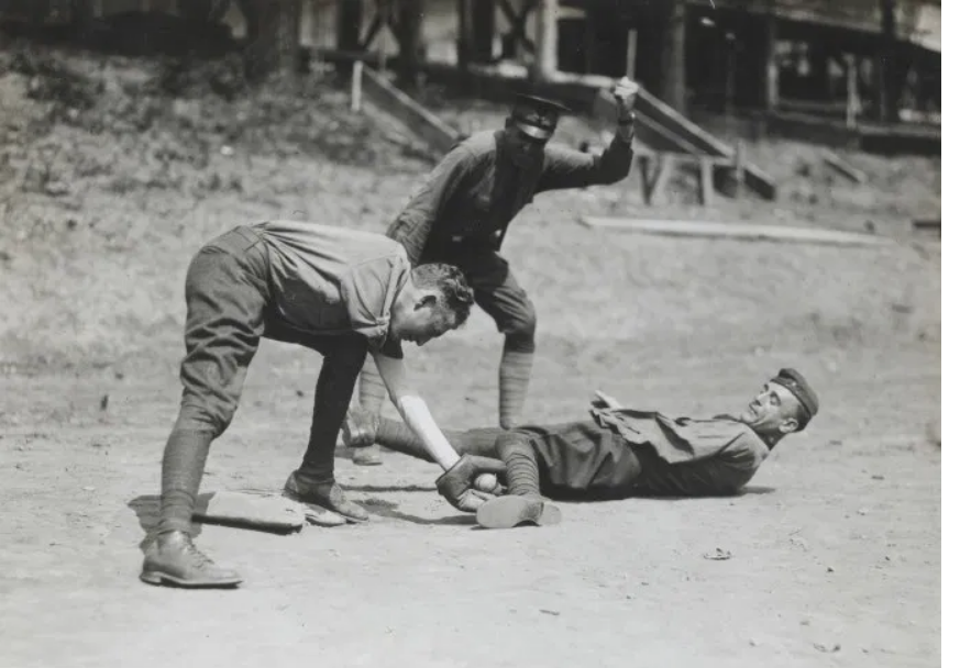 Amputee baseball players World War I