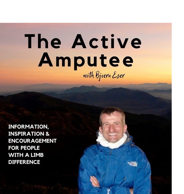 Logo for The Active Amputee, a podcast for amputees