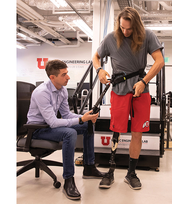 Exoskeletons for Leg Amputees: Donning the Armor