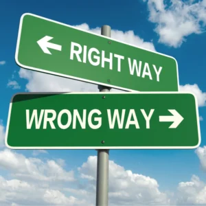 Putting His Best Foot Backward